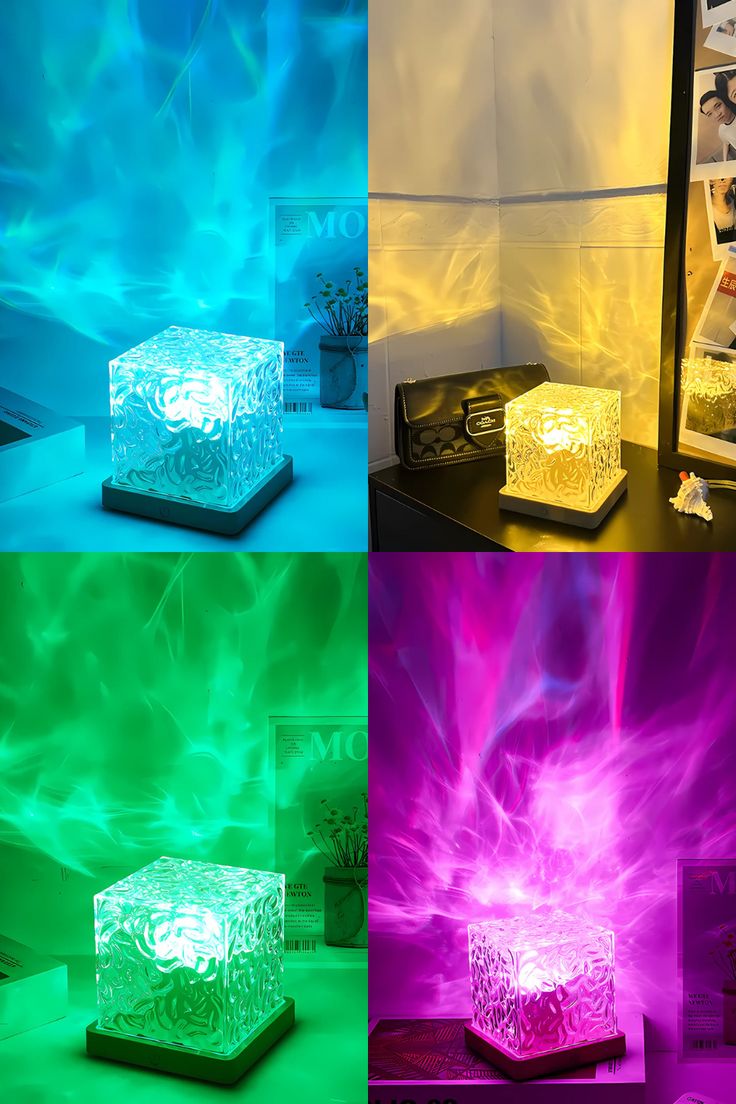 Lámpara cubo